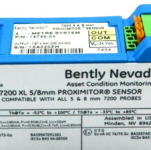 BENTLY NEVADA 7200 XL 5MM 18745-03 PROXIMITOR BRAITEOIR