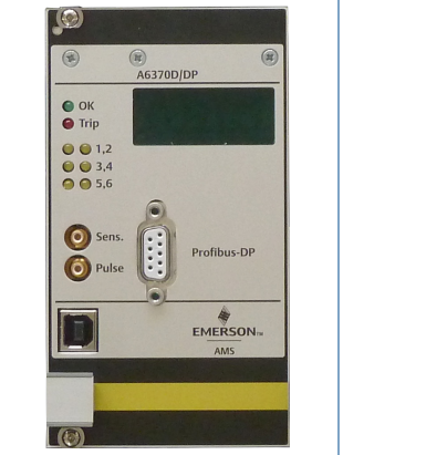 Emerson A6370D Overspeed Protection Monitor