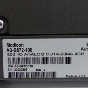 Schneider AS-B872-100 Modicon Analog Output Module